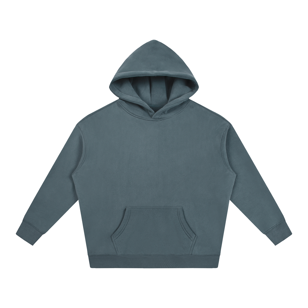 Oversize Fleeced Hoodie "The Weight of What If"