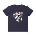Classic Crew Neck Cotton T-Shirt "The Weight of What If"