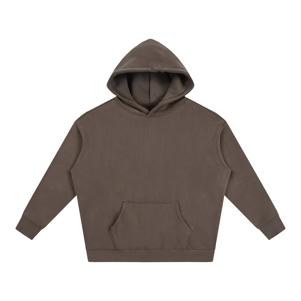 Oversize Fleeced Hoodie "The Weight of What If"