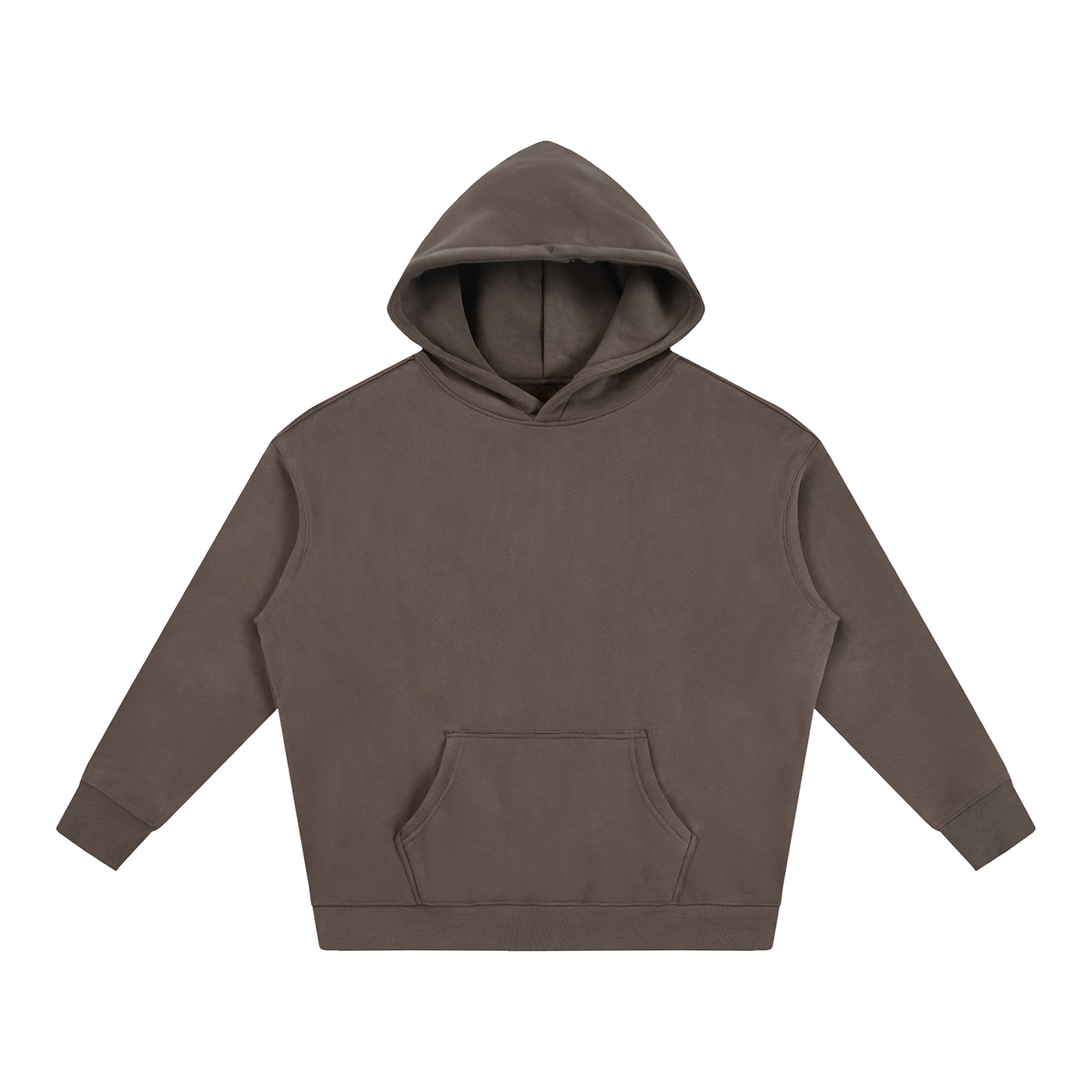 Oversize Fleeced Hoodie "The Weight of What If"