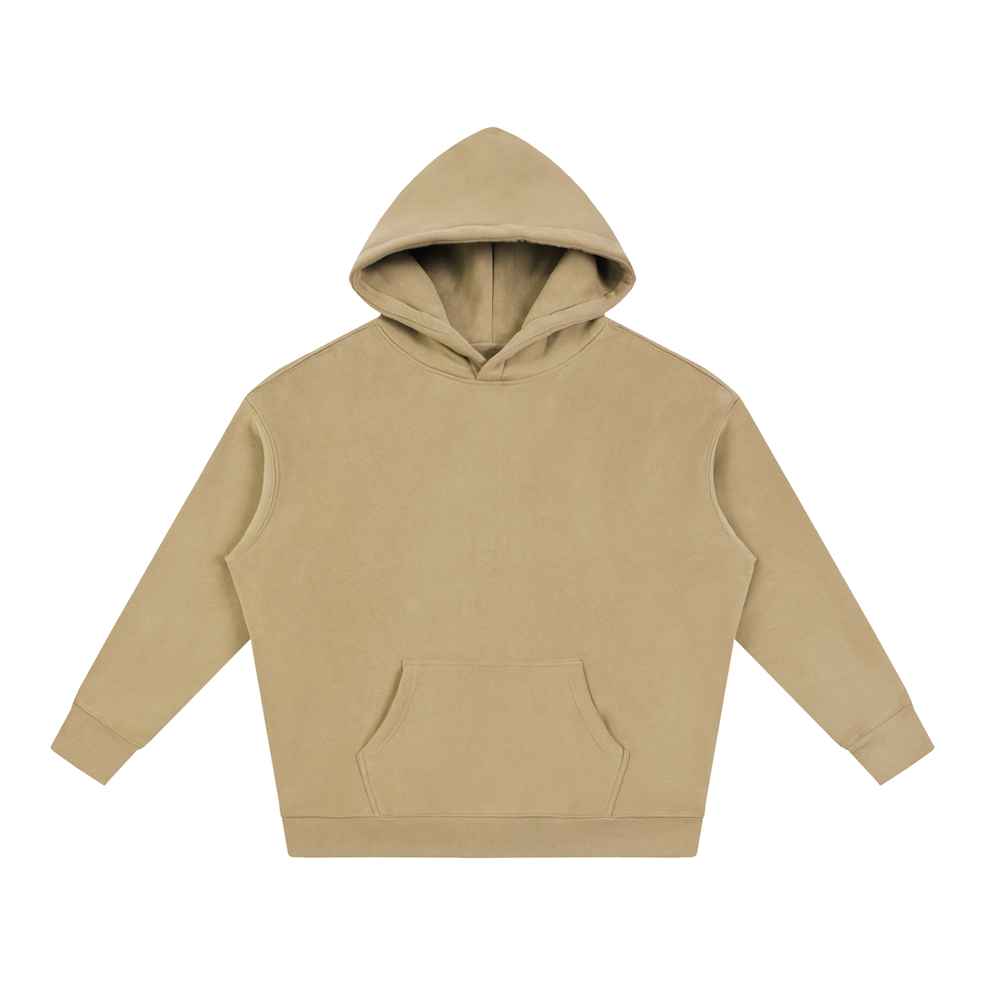 Oversize Fleeced Hoodie "The Weight of What If"