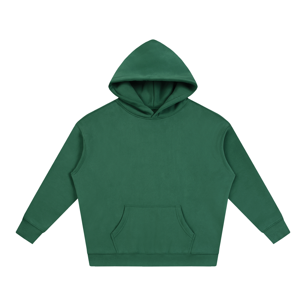 Oversize Fleeced Hoodie "The Weight of What If"