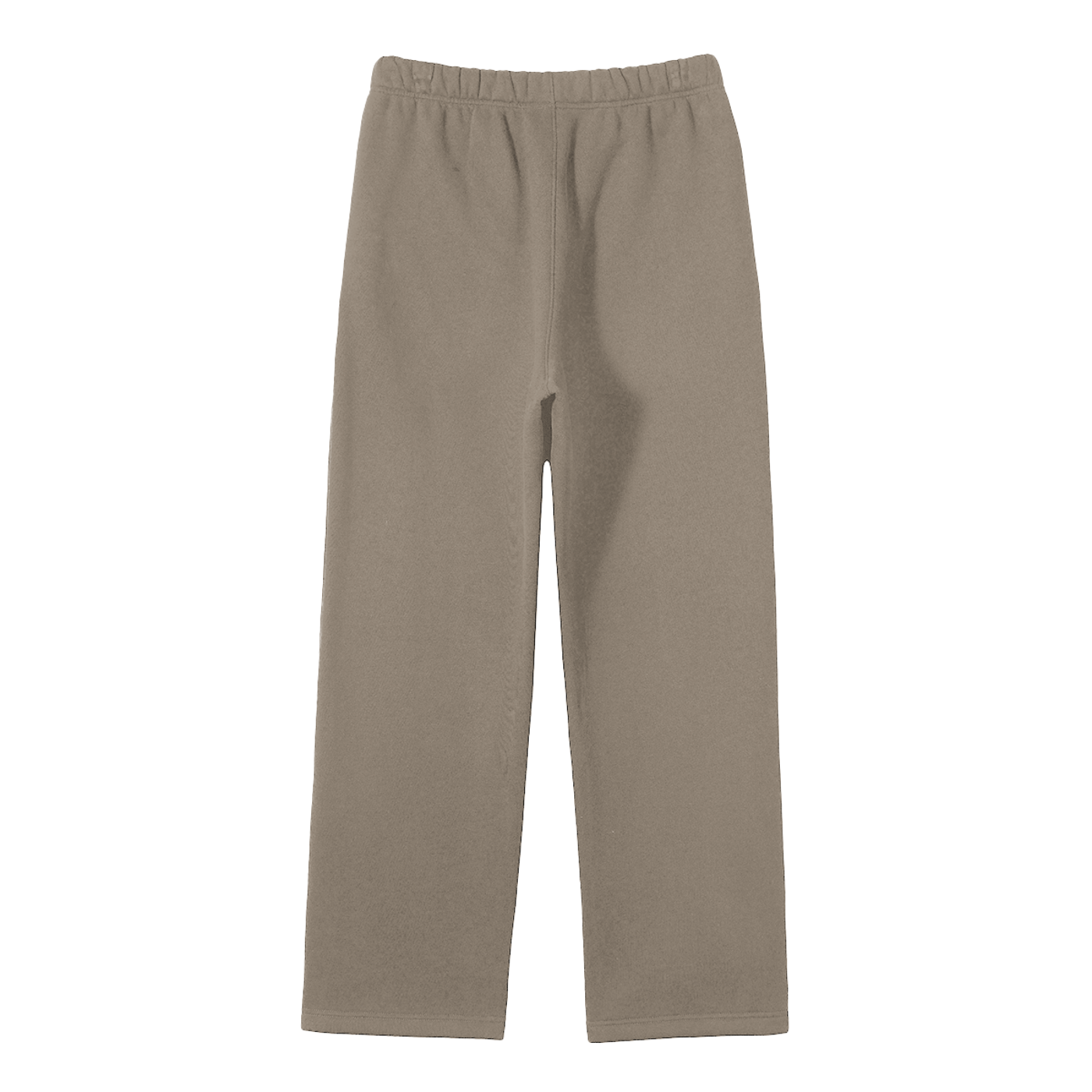 Solid Color Straight Leg Fleece Sweats "Fear May Be The Key"