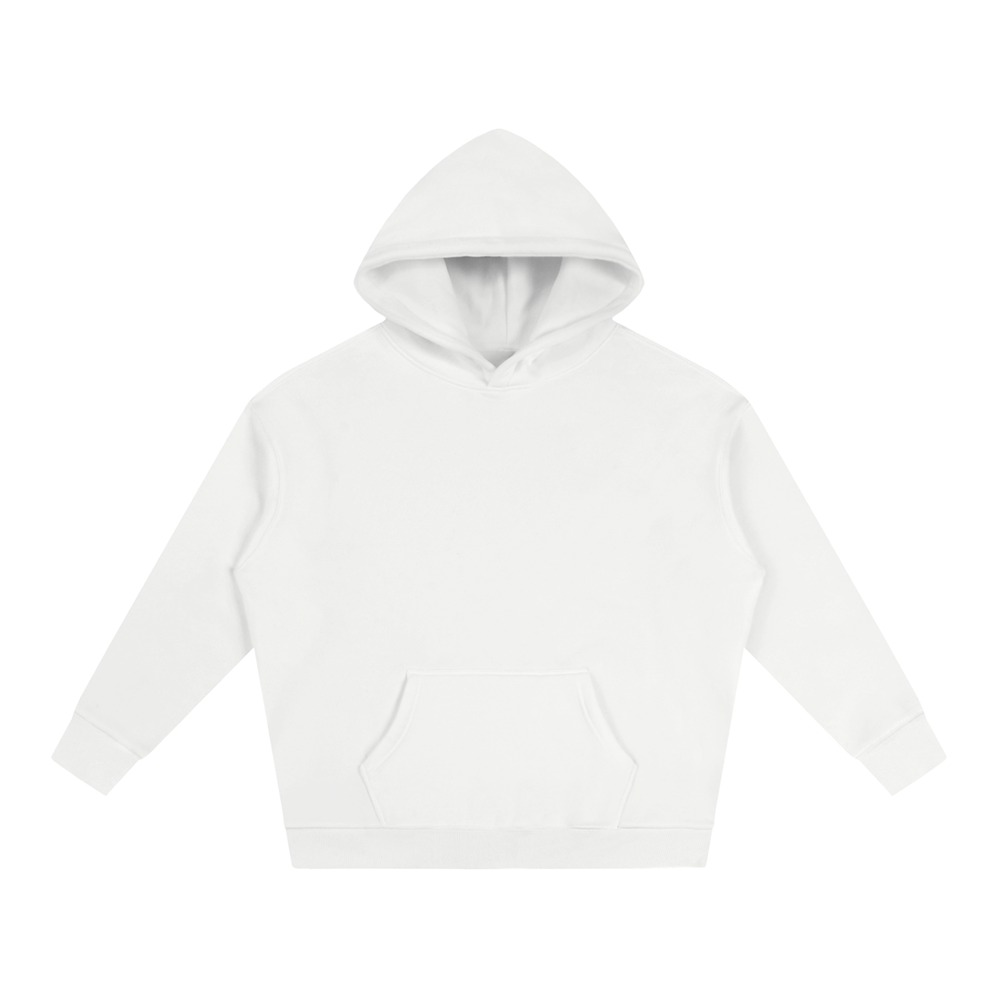 Oversize Fleeced Hoodie "The Weight of What If"
