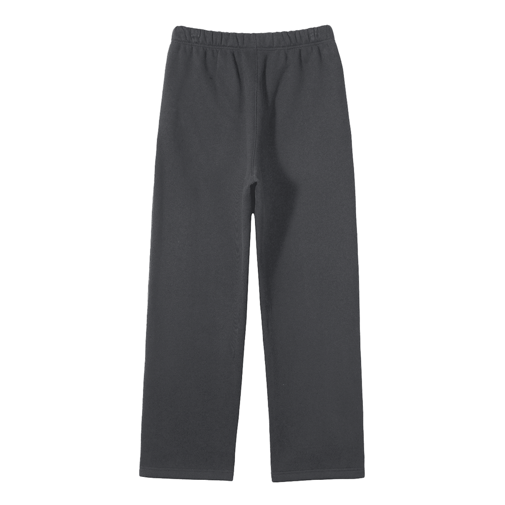 Solid Color Straight Leg Fleece Sweats "Fear May Be The Key"