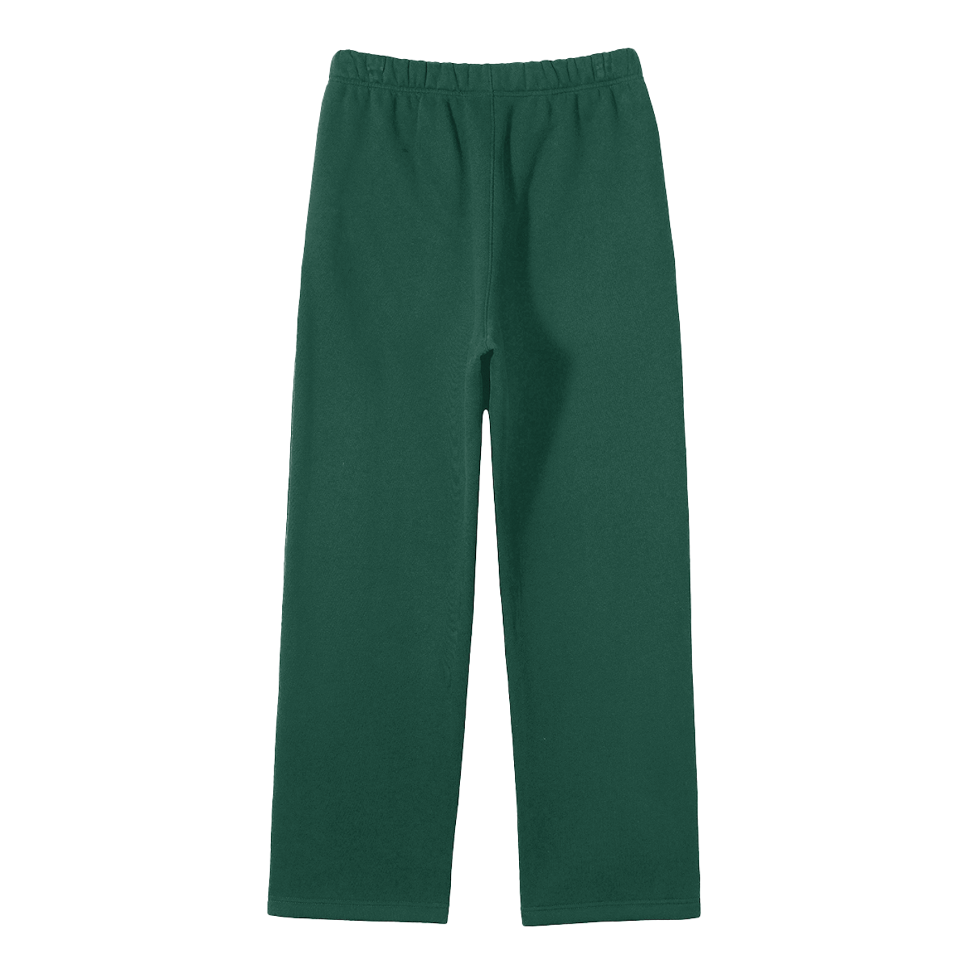 Solid Color Straight Leg Fleece Sweats "Fear May Be The Key"