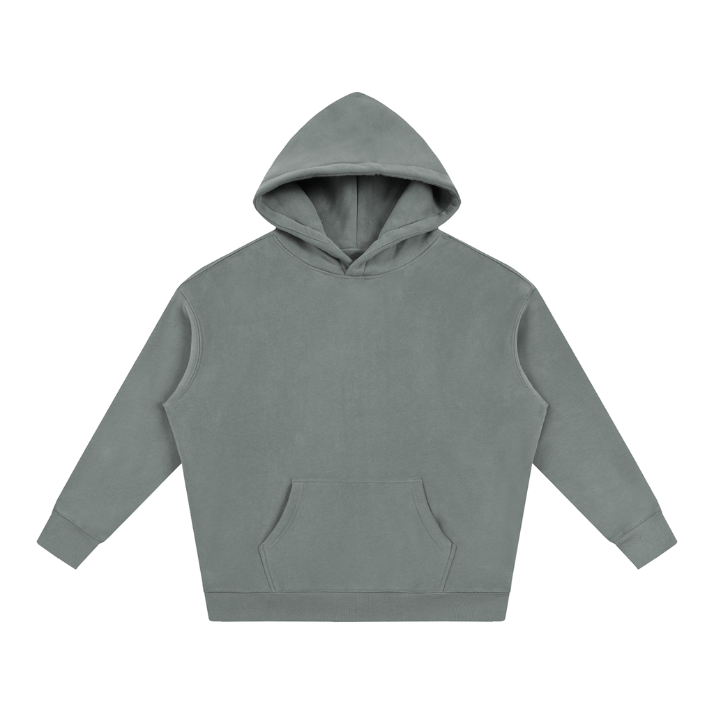 Oversize Fleeced Hoodie "The Weight of What If"