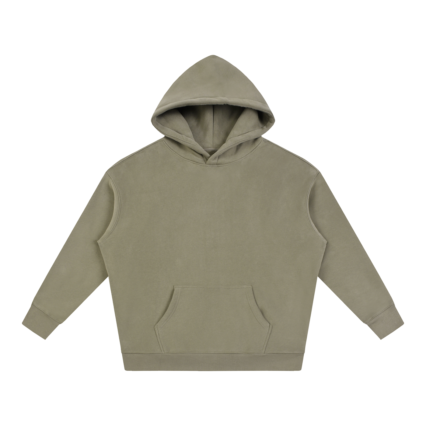 Oversize Fleeced Hoodie "The Weight of What If"