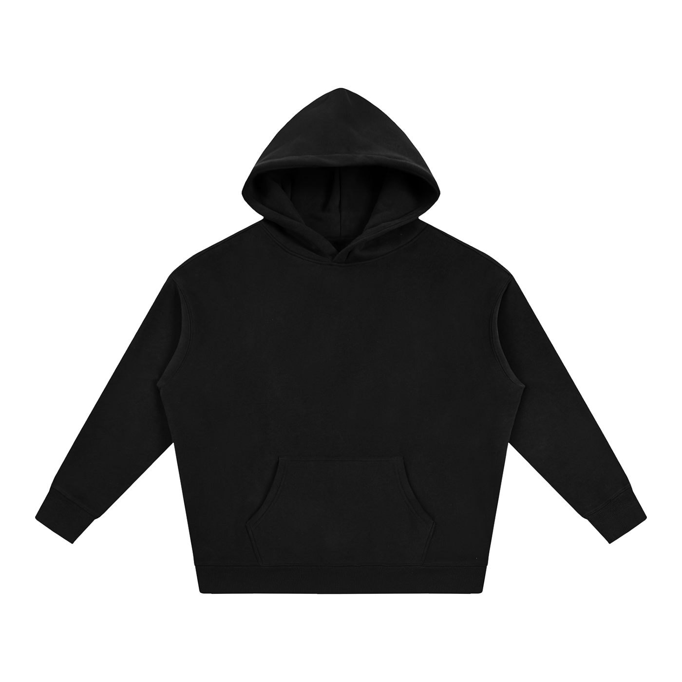 Oversize Fleeced Hoodie "The Weight of What If"