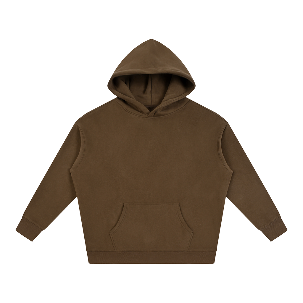 Oversize Fleeced Hoodie "The Weight of What If"