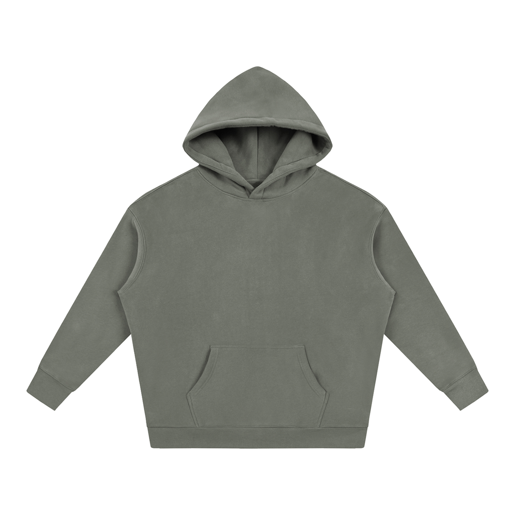 Oversize Fleeced Hoodie "The Weight of What If"