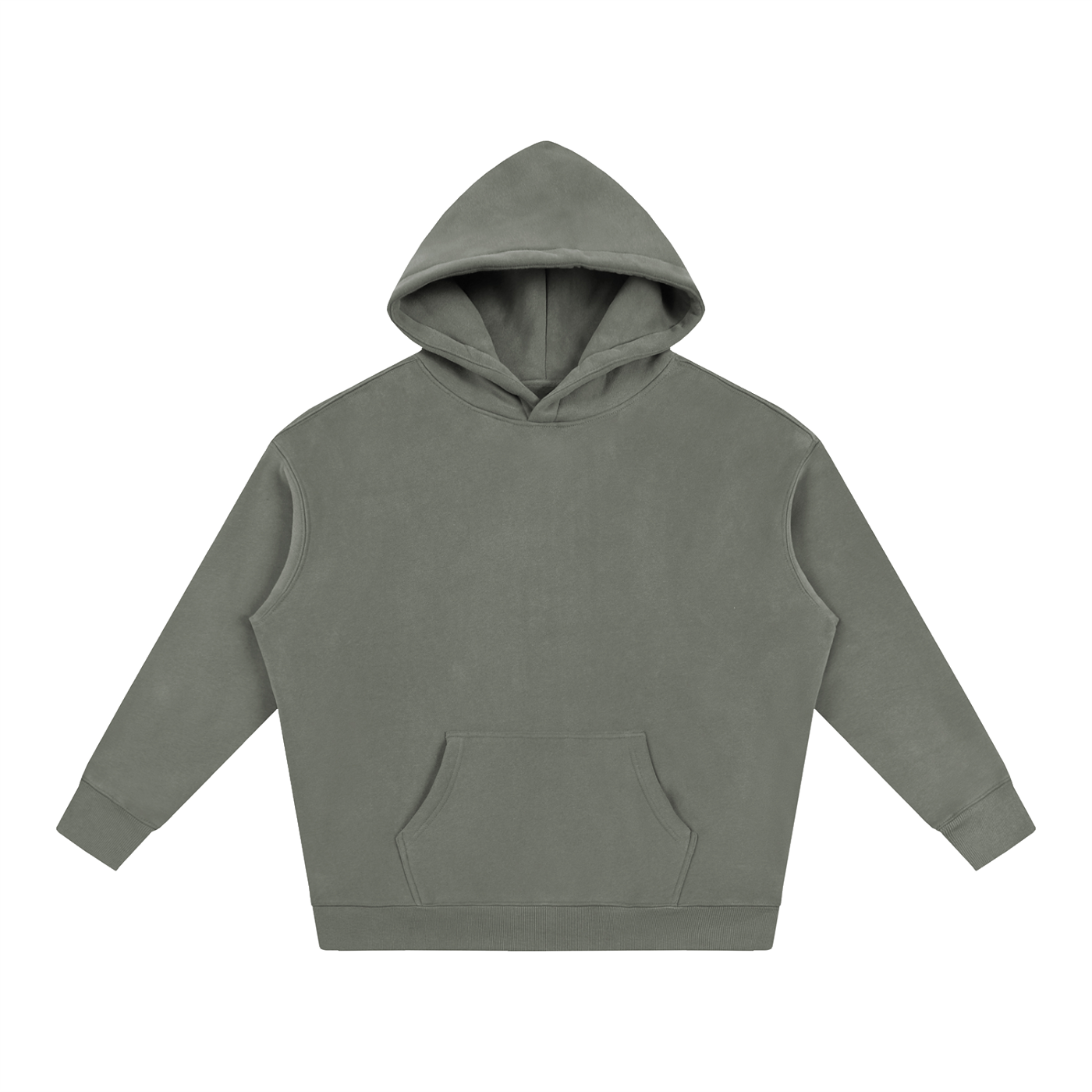 Oversize Fleeced Hoodie "The Weight of What If"