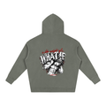 Oversize Fleeced Hoodie "The Weight of What If"