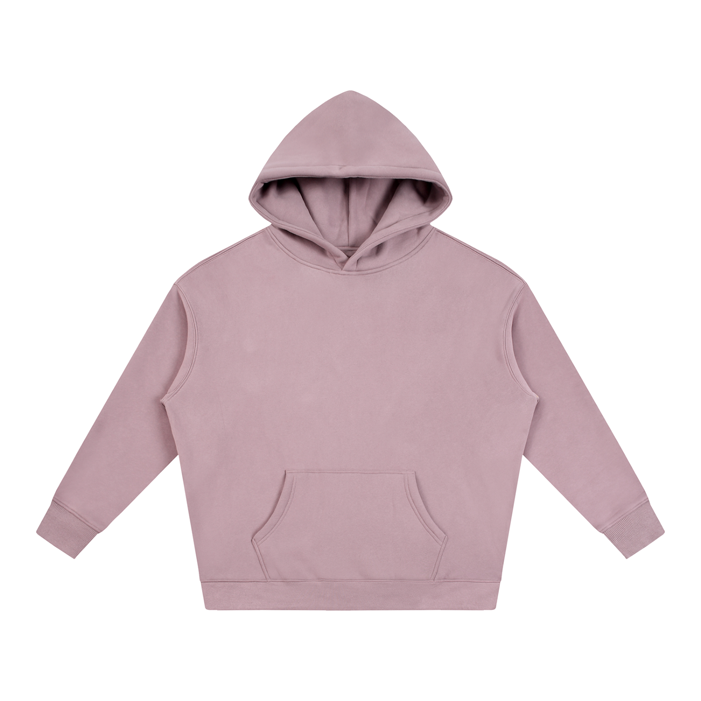 Oversize Fleeced Hoodie "The Weight of What If"