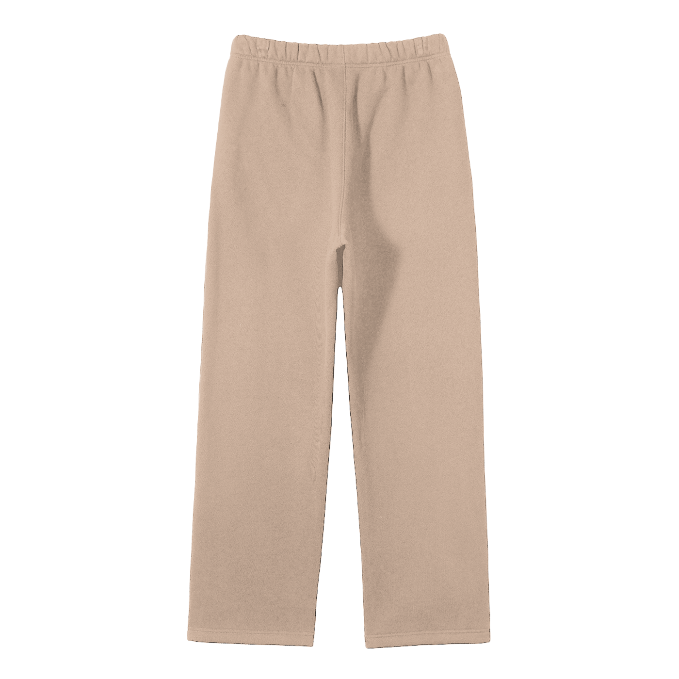 Solid Color Straight Leg Fleece Sweats "Fear May Be The Key"