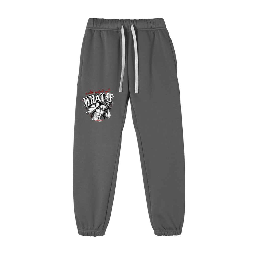 Essential Fleece Sweatpants "The Weight of What If"